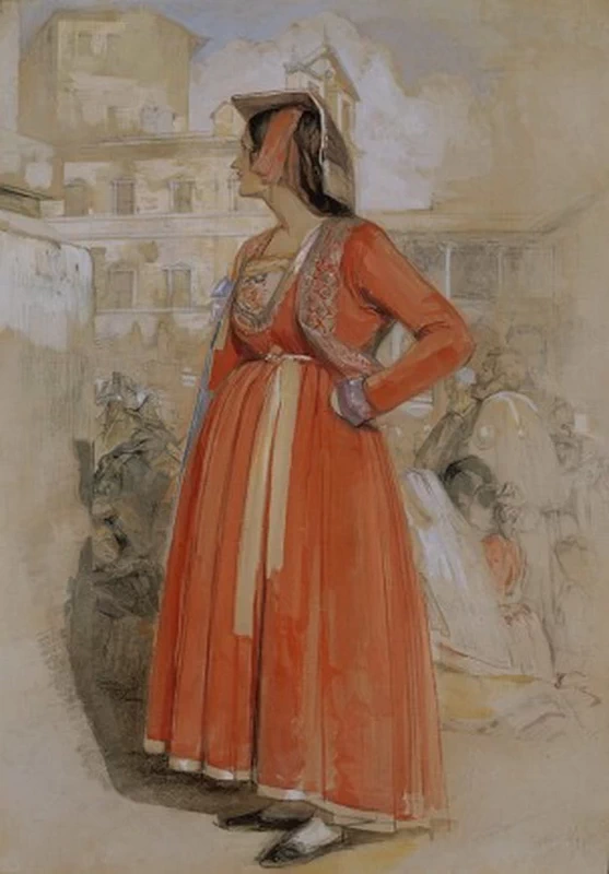 Studio di ragazza napoletana